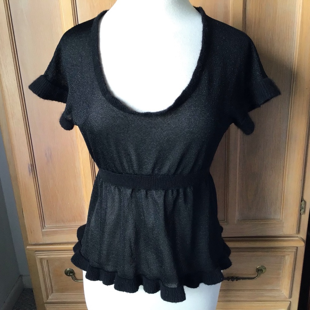 MOSCHINO CHEAP AND CHIC SPARKLY TOP